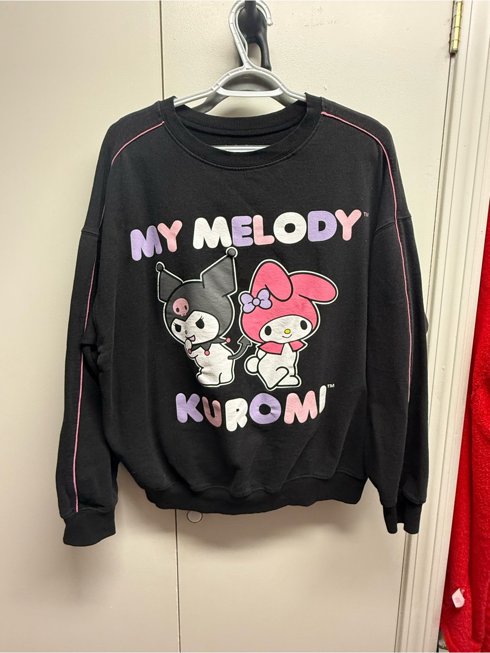 My melody and Kuromi crewneck